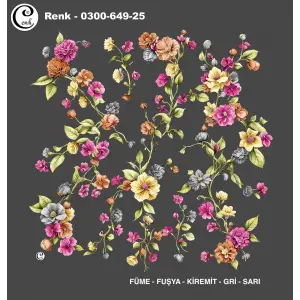 Cenk 100cm Oyalık Yazma (Cnk-649-25)