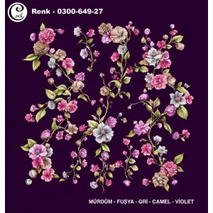 Cenk 100cm Oyalık Yazma (Cnk-649-27)