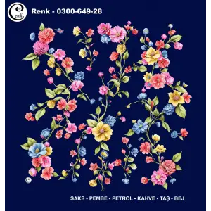 Cenk 100cm Oyalık Yazma (Cnk-649-28)