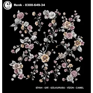 Cenk 100cm Oyalık Yazma (Cnk-649-34)