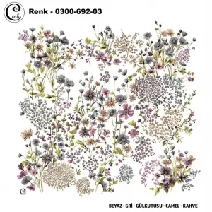 Cenk 100cm Oyalık Yazma (Cnk-652-03)