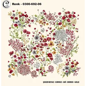 Cenk 100cm Oyalık Yazma (Cnk-652-06)