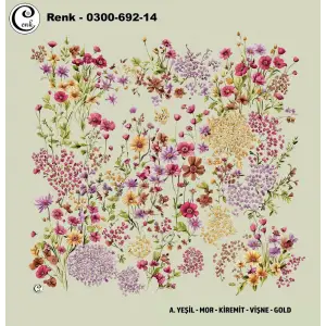 Cenk 100cm Oyalık Yazma (Cnk-652-14)