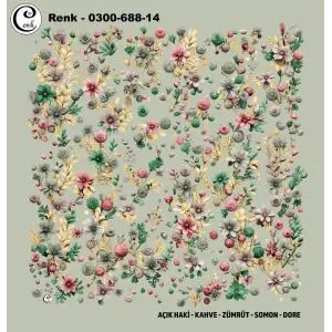 Cenk 100cm Oyalık Yazma (Cnk-688-14)