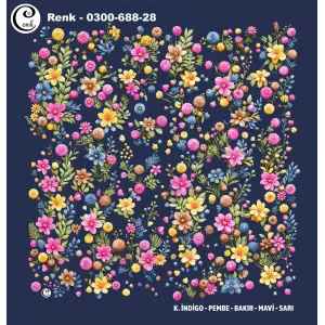 Cenk 100cm Oyalık Yazma (Cnk-688-28)