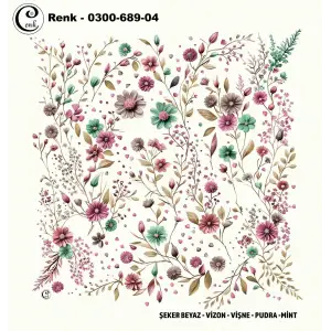 Cenk 100cm Oyalık Yazma (Cnk-689-04)