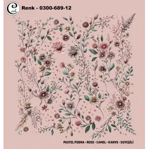 Cenk 100cm Oyalık Yazma (Cnk-689-12)