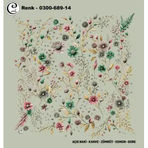 Cenk 100cm Oyalık Yazma (Cnk-689-14)