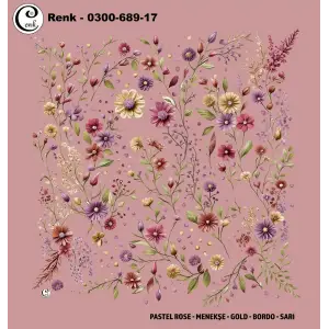 Cenk 100cm Oyalık Yazma (Cnk-689-17)