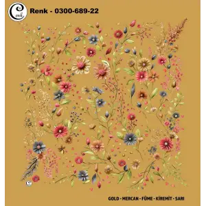 Cenk 100cm Oyalık Yazma (Cnk-689-22)