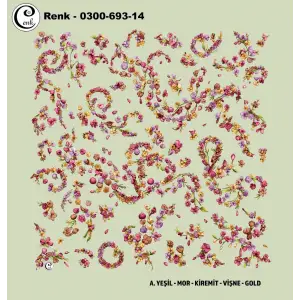 Cenk 100cm Oyalık Yazma (Cnk-693-14)