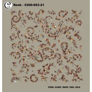 Cenk 100cm Oyalık Yazma (Cnk-693-21)