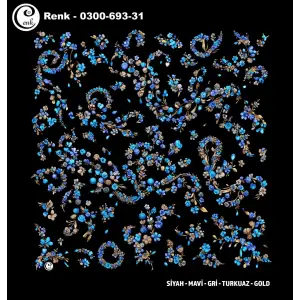 Cenk 100cm Oyalık Yazma (Cnk-693-31)