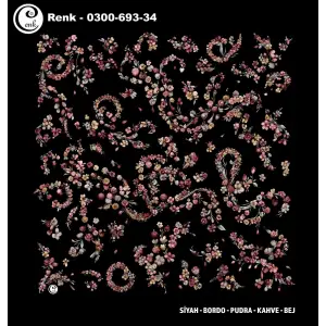 Cenk 100cm Oyalık Yazma (Cnk-693-34)