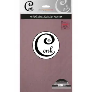 Cenk Düz 100cm Puslu Gül Yazma (301-076)