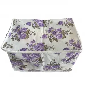 Desenli Kazak Hurcu Lila Renk 50*35*25 cm 1 adet (Hurc9604)