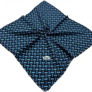 Firuze Flamlı Keten  Eşarp (FE488-18)