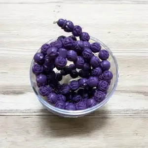 Gül Desen Amber Kokulu Tespih (tsph05-07)