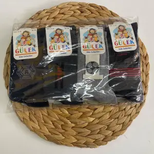 Gülek Erkek Çocuk Penye Soket Çorap 12li Paket (Yaş:9-10) (EC-99-18)