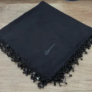 Günbatılı Yıldızlı Boncuklu El İşi Oyalı Yazma (ic85-01)