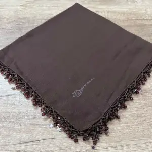 Günbatılı Yıldızlı Boncuklu El İşi Oyalı Yazma (ic85-10)