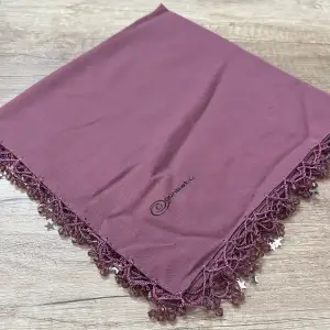 Günbatılı Yıldızlı Boncuklu El İşi Oyalı Yazma (ic85-12)