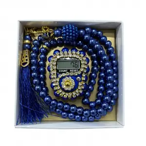 Hediyelik 2li Set Saks Mavi (set24)