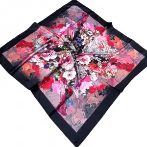 İpekten Dijital Twill Eşarp (TE9601)