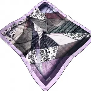 İpekten Dijital Twill Eşarp (TE9708)