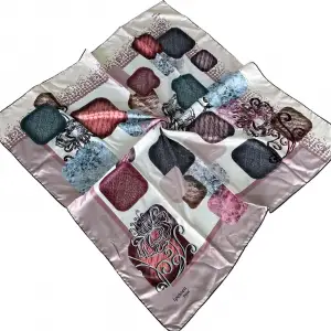 İpekten Dijital Twill Eşarp (TE9710)