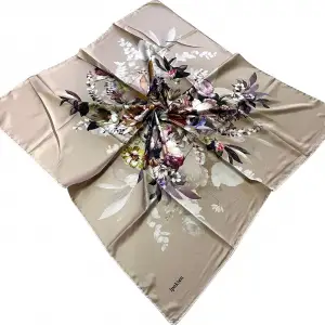 İpekten Dijital Twill Eşarp (TE9803)