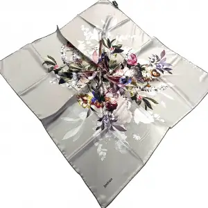 İpekten Dijital Twill Eşarp (TE9804)