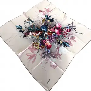 İpekten Dijital Twill Eşarp (TE9807)