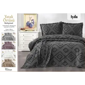 Julyana Yatak Örtüsü Seti 3 parça Ayda (ytkö03)