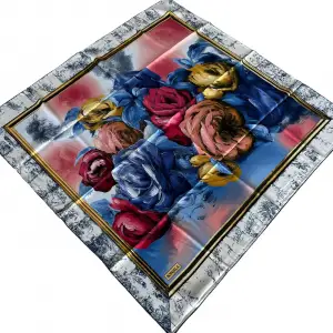 Kampanyalı Dijital Twill Eşarp (TE9425)