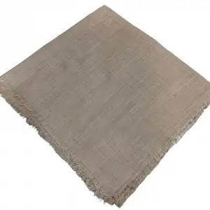 Kampanyalı Düz Flamlı Keten Eşarp Taş (Dzf98-12)