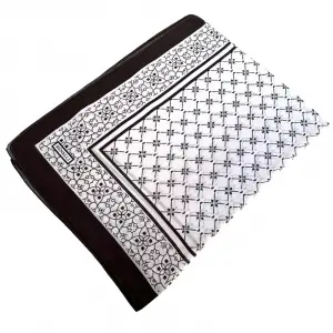 Kampanyalı Minelli Desenli Keten Şal (Ktn9902)