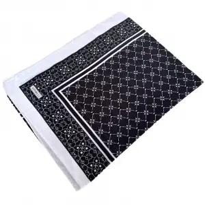 Kampanyalı Minelli Desenli Keten Şal (Ktn9908)