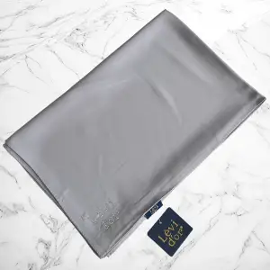 Levidor Medine İpeği Şal Açık Gri (MDN95-15)