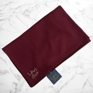 Levidor Medine İpeği Şal Koyu Bordo (MDN95-29)