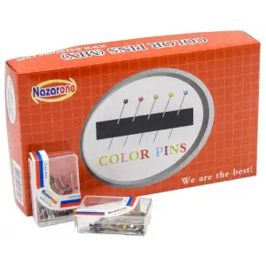Nazarone Karışık Toplu Eşarp iğnesi 20 Adet (İG01-02)