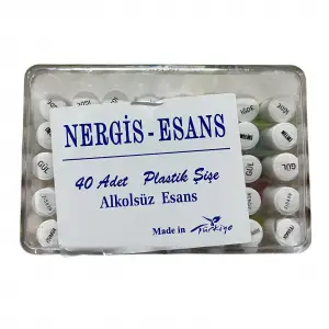 Nergis Plastik Şişe Ekonomik 40lı Esans (esans05)