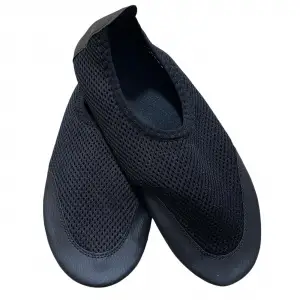 Patiks Siyah Deri File Tavaf Patiği (ptk01)