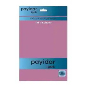 Payidar İpek 100 Cm Gül Kurusu Düz Poşetli Yazma (PYR-601-186)