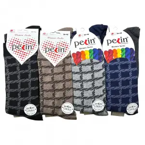 Pelin Kadın Soket Çorap 12li Paket (BC-99-77)