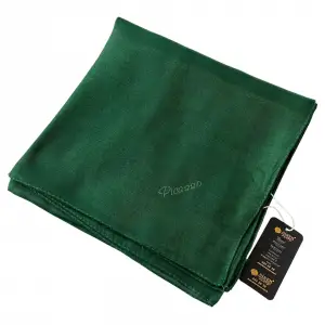 Picasso Düz Pırıltı Kehribar Eşarp Açık Zümrüt (ry9927)