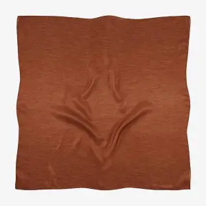 Picasso Düz Pırıltı Kehribar Eşarp Bakır (ry9916)