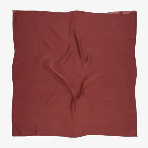 Picasso Düz Pırıltı Kehribar Eşarp Kiremit (ry9915)