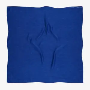 Picasso Düz Pırıltı Kehribar Eşarp Saks Mavi (ry9912)