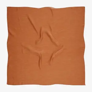 Picasso Düz Pırıltı Kehribar Eşarp Taba (ry9917)